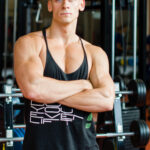 IFBB men's physique competitot Sander Kikas