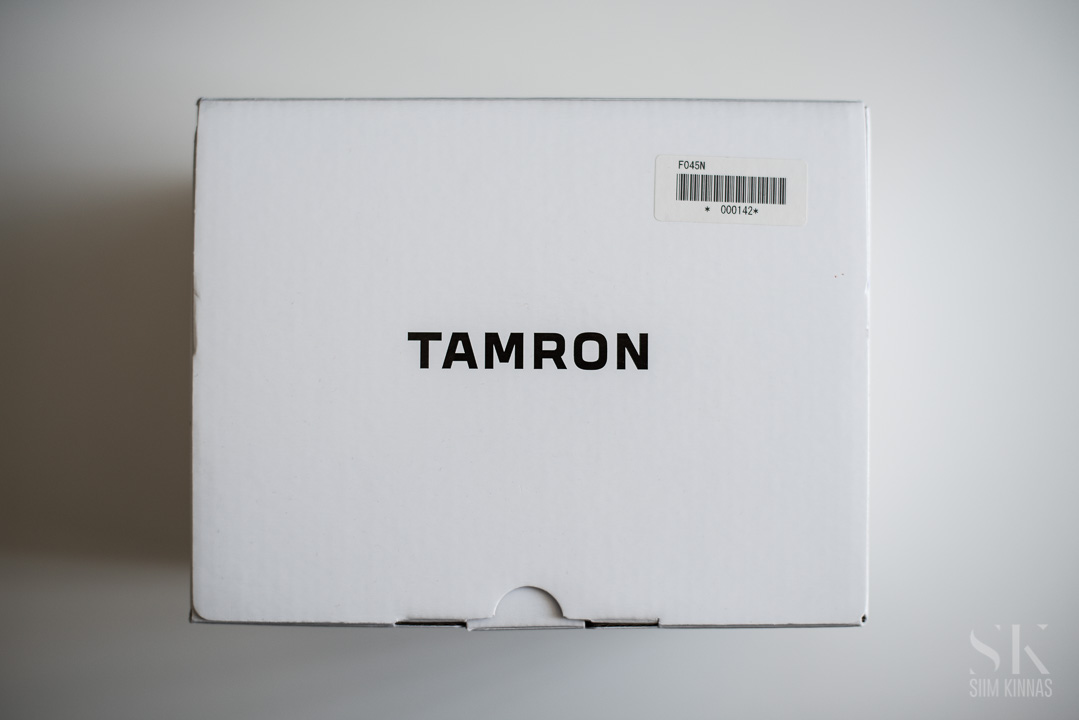 Tamron 35 mm f-14 unboxing
